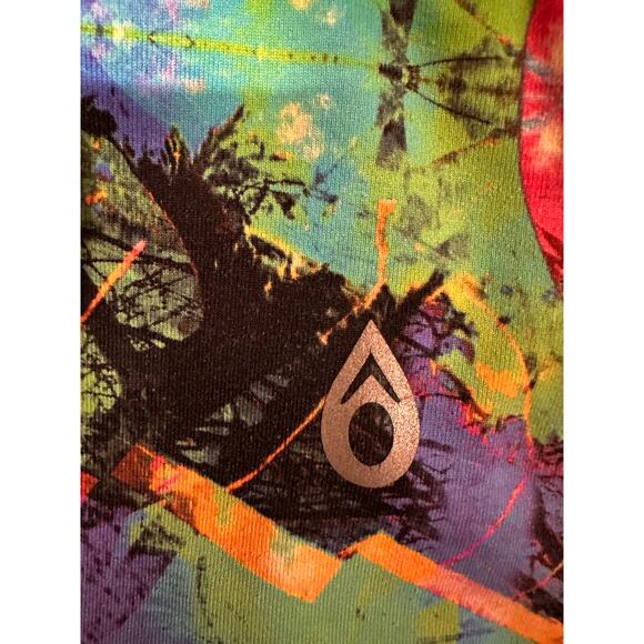 Dona Jo Abstract Multicolor Golf Tennis Pickleball Athletic Court Skort, XL - Picture 2 of 5